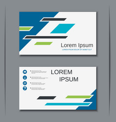 Modern Business Visiting Card Design Template