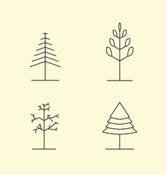 Set Of Tree Design