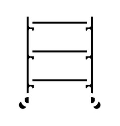 Storage Rack Garage Tool Glyph Icon