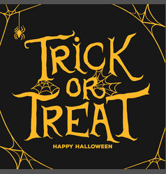 Trick Ot Treat Lettering Design