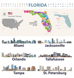 Floridas Congressional Disctricts Map