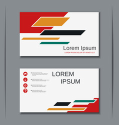 Modern Business Visiting Card Design Template