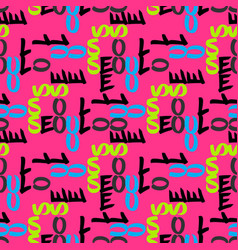 Seoul Seamless Pattern