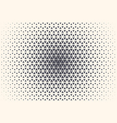 Triangular Halftone Pattern Radial Texture