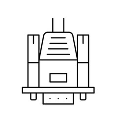 Vga Computer Monitor Cable Line Icon