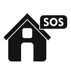 Sos House Help Icon Simple Call Center