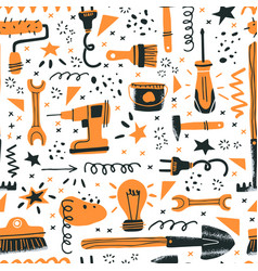 Diy Store Seamless Pattern