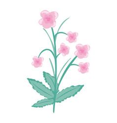 Flat Flower Icon