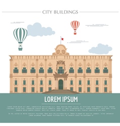 City Buildings Graphic Template Grand Master