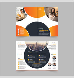 Creative Bi Fold Brochure Design