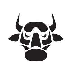 Head Cow Icon Logo