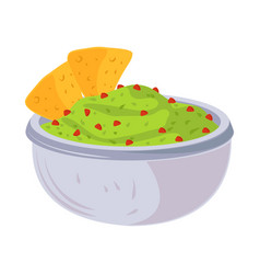 Nachos With Guacamole