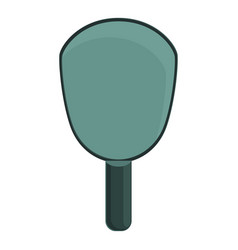 Pickleball Paddle Icon Cartoon Serve Badge