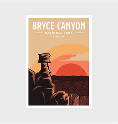 Bryce Canyon National Park Poster Design