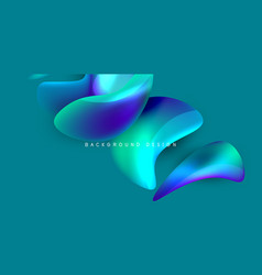 Fluid Color Liquid 3d Elements Abstract Background