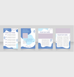 High Tech Business Innovations Blank Brochure