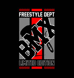 Freestyle Dept Bmx Limited Edition Vintage Tshirt