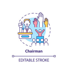 Chairman Concept Icon