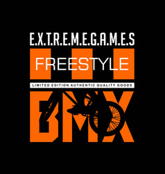 Freestyle Extreme Games Bmx Vintage Tshirt