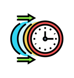 Inertia Time Management Color Icon