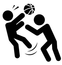 Basketball Foul Icon