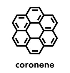 Coronene Polyaromatic Hydrocarbon Pah Molecule