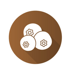 Allspice Flat Design Long Shadow Glyph Icon