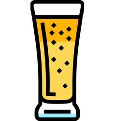 Blonde Ale Beer Glass Color Icon