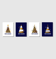 Christmas Holiday Cards Fir Tree