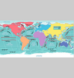 Ocean Current World Map With Names