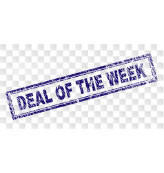 Scratched Deal Of The Week Rectangle Stamp