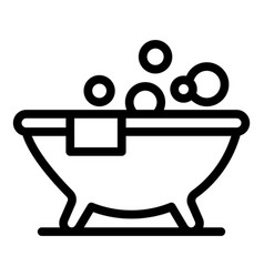 Luxury Jacuzzi Icon Outline Style