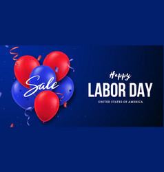 Usa Happy Labor Day Celebration Banner