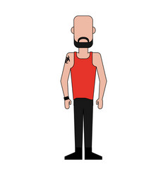 Man Avatar Full Body Icon Image