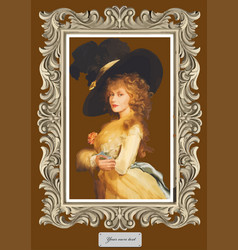 Fine Art Oil Painting Of A Young Lady Exhibition