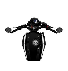 Motorcycle Sport Top View