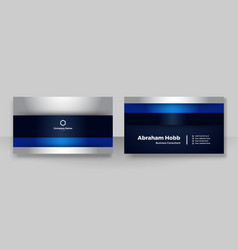 Simple Blue Business Card