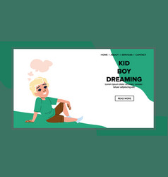 Web Kid Boy Dreaming