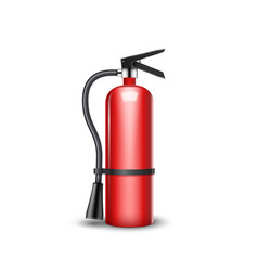 Fire Extinguisher Protection Isolated Red Fire