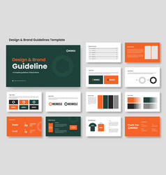 Brand Guidelines Template Identity Layout