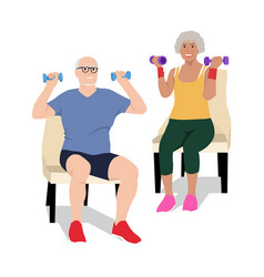 Senior Elderly Couple Living Happy Active