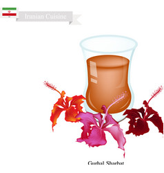 Gurhal Sharbat Or Iranian Drink Made From Hibiscus