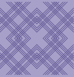 Violet Monochrome Linen Zig Zag