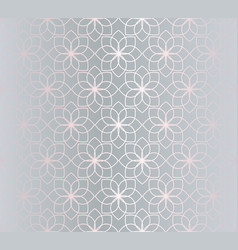 Flower Background Geometric Seamless Pattern