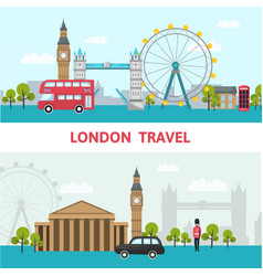 London City Skyline Poster