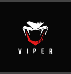 Viper Snake Logo Letter V Logo