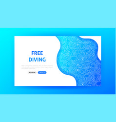 Free Diving Landing Page