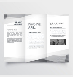 Elegant Trifold Brochure Design Template