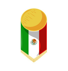 Mexican Flag Pennant