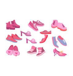 Stylish Womens Shoes Pink Sneakers Dressy High